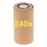 thumbnail of 240x Panasonic Akku Sub-C 1,2V 3000mAh PBK300SCEY1 PP Pappmantel