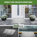 thumbnail of TRUTZHOLM Türschwellenrampe Bordsteinrampe 63 cm Länge 250 kg Traglast Aluminium Rollstuhlrampe mit Tragegriff