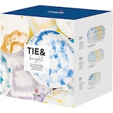 thumbnail of Home Servizio Tavola 18 Pezzi Tie & Bright in Porcellana Decorata