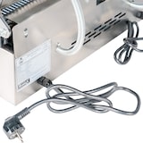 thumbnail of Romux® Piastra Panini Elettrica da 54 cm Doppia da Banco in Acciaio Inox con Doppia Superficie Rigata in Ghisa | Grill a Contatto 300° - 2600 W