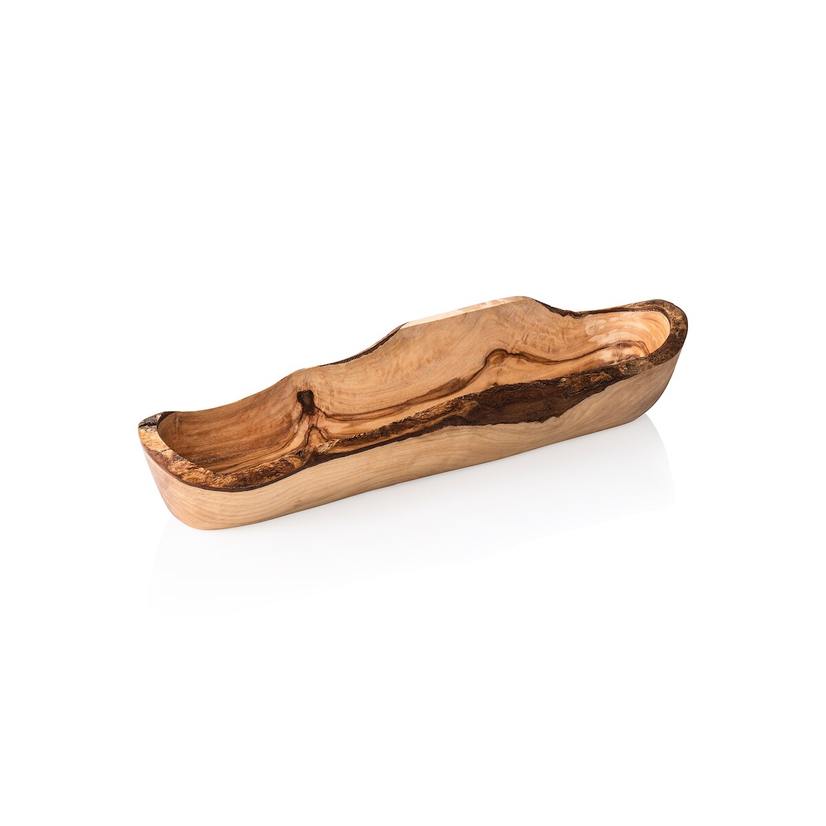 WAS Germany - Schale PURE OLIVE, 35 x 9 x 9 cm, Olivenholz