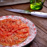 thumbnail of Arcos Cuchillo Tomatero, Hoja de Acero Inoxidable Forjado NITRUM 130 mm, Mango de Polyoxymethylene (POM), Color Negro