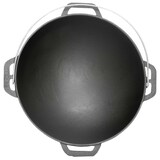 thumbnail of Ø40 Uchag 2mm stahl Utschak mit Abzugsrohr Utschag Outdoorofen 12L Gusseisen Kazan mit Gusseisen Deckel-Grillpfanne Kasan Feuerstelle Feldküche
