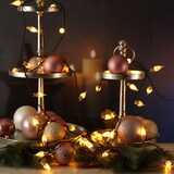thumbnail of LED Lichterkette Vintage 120 transparente Mini Birnen 8 Funkt. 12m