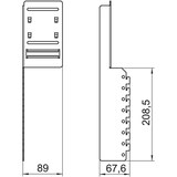 thumbnail of OBO Bettermann Montageprofil MVKG70130 6279820