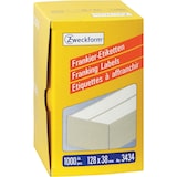 thumbnail of Frankieretiketten 128x38mm doppelt VE=1000 Stück