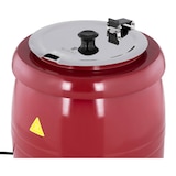 thumbnail of Royal Catering - Soepketel - 10 L - stal - rood gecoat