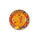 thumbnail of Juego de 6 manteles individuales de plástico aborigen Excelsa 33x33x1,5 cm