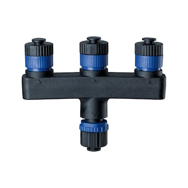 Paulmann Plug & Shine Distributeur 3 sorties IP68 Noir 93929