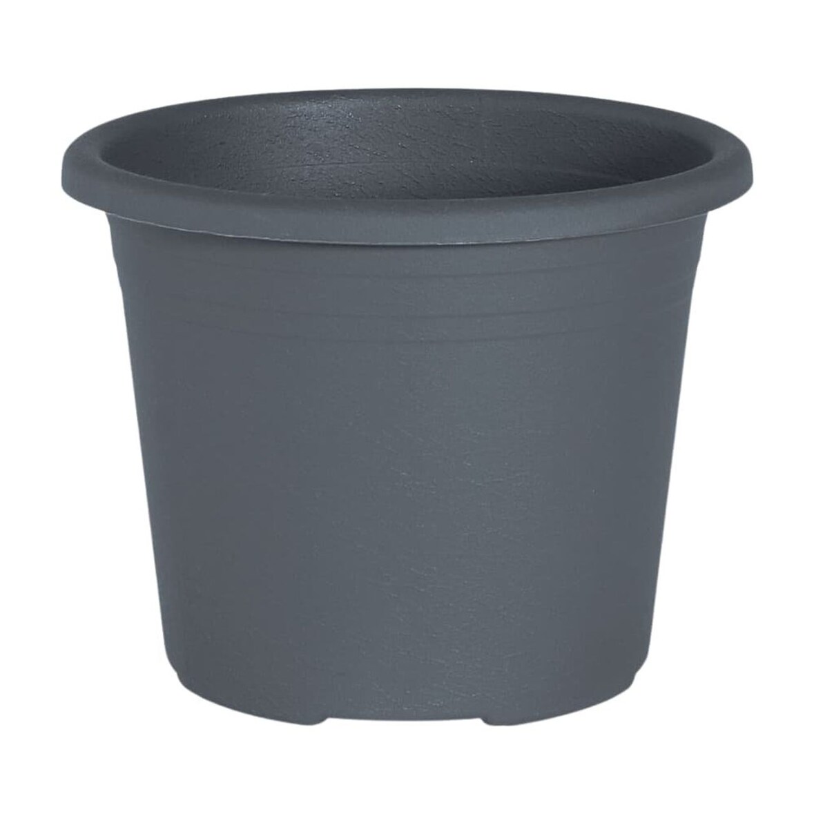 Geli Blumentopf CYLINDRO ca. Ø 50 cm/42 Liter - Anthrazit, robust und pflegeleicht (BONI-42469-026)