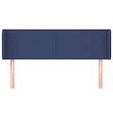 thumbnail of vidaXL Kopfteil mit Ohren Blau 147x16x78/88 cm Stoff