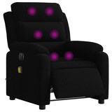 thumbnail of vidaXL Massagesessel Elektrisch Schwarz Samt