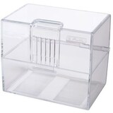 thumbnail of Karteikasten A8 Kunststoff für ca. 200 Karten transparent