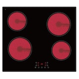 thumbnail of PKM Kochfeld KHKF4 G autark Einbau 60cm Glaskeramik schwarz Timer und Touch-Control