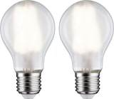 thumbnail of Paulmann LED Birne Filament   E27 230V 2x806lm 2x7W 4000K  Matt 28924