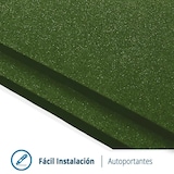 thumbnail of Arquiservi - Pack Ahorro Loseta de Caucho Verde 1x1x15mm (16UD/16M2) Densidad Premium,resistente. Uso deportivo