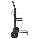 thumbnail of vidaXL Handtrolley Zwart en Rood 49 x 49 x 101 cm Staal