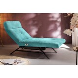 thumbnail of KAWOLA chaise longue AMERIVA sillón reclinable terciopelo base esmeralda negro
