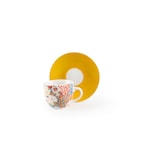 thumbnail of Excelsa set de 6 tasses à café avec soucoupes Kimono porcelaine 7 cl multicolore