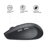 thumbnail of Logitech Wireless Mouse M590 Multi-Device Silent Maus rechts RF kabellos + Bluetooth Optisch 1000 DPI