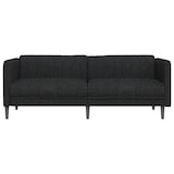 thumbnail of vidaXL Sofa 3-Sitzer Schwarz Stoff