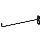 thumbnail of PROREGAL Werkzeughalter mit senkrechtem Hakenende für Lochplatte | 15cm | Tiefschwarz