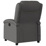 thumbnail of vidaXL Massagesessel Relaxsessel Echtleder Grau