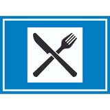 thumbnail of Autobahngasthaus Symbol Schild A2 (420x594mm)