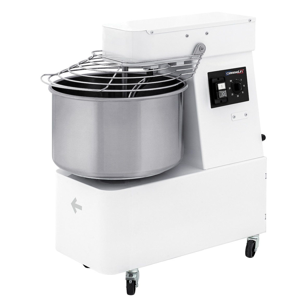 Spiraalmenger met vaste kop en kom 12Kg CPSTCF12 Casselin