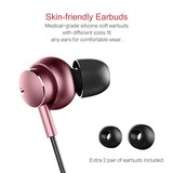 thumbnail of Écouteurs Smartphones Intra-Auriculaires Stéréo Jack Micro Volume Or Rose YONIS