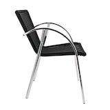 thumbnail of Ligne CHR Fauteuil Mandelieu, aluminium, plastique, noir