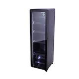 thumbnail of Gastro-Cool - Retro Glastürkühlschrank - elegant - schwarz / 140l - GCGD135