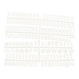 thumbnail of Securit® Kit de Letras para Quadros de Letras 40x60cm e 60x80cm - 256 letras, números e ícones acrílicos