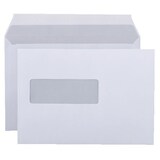 thumbnail of Viking Briefumschläge Mit Fenster EA5 220 (B) x 156 (H) mm Abziehstreifen Weiß 80 g/m² 500 Stück
