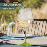 thumbnail of Milano Weißweinglas green line 2er Set aus Polycarbonat 450 ml bruchfest BPA-frei leicht ideal für Wein Rose Schorle