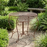 thumbnail of Mesa de jardin Sheela Marrón antiguo