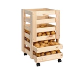thumbnail of Holz Vorratskiste für Obst & Kartoffeln