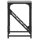 thumbnail of Mueble zapatero madera de ingeniería gris Sonoma 60x30x45 cm