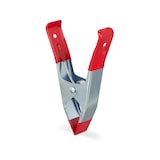 thumbnail of Relaxdays Klemmzwingen Metall, große Federzwingen im 6er Set, Spannweite 50 mm, Foto, Pool, Leimklemmen 145 mm, rot