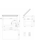 thumbnail of Kühl/Tiefkühltruhe 450 mit Klappdeckel, 1275 x 750 mm