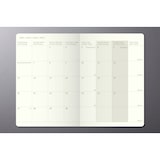 thumbnail of Monats-Kalenderheft Conceptum ca. A6 Softcover schwarz 2026.