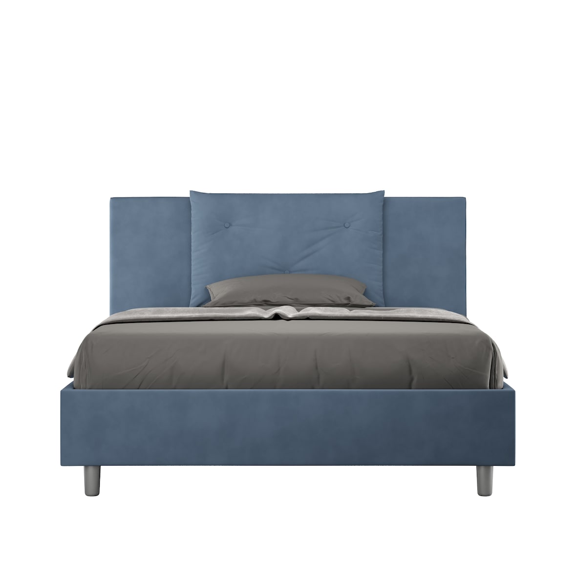 Letto Appia 150x200 senza rete blu