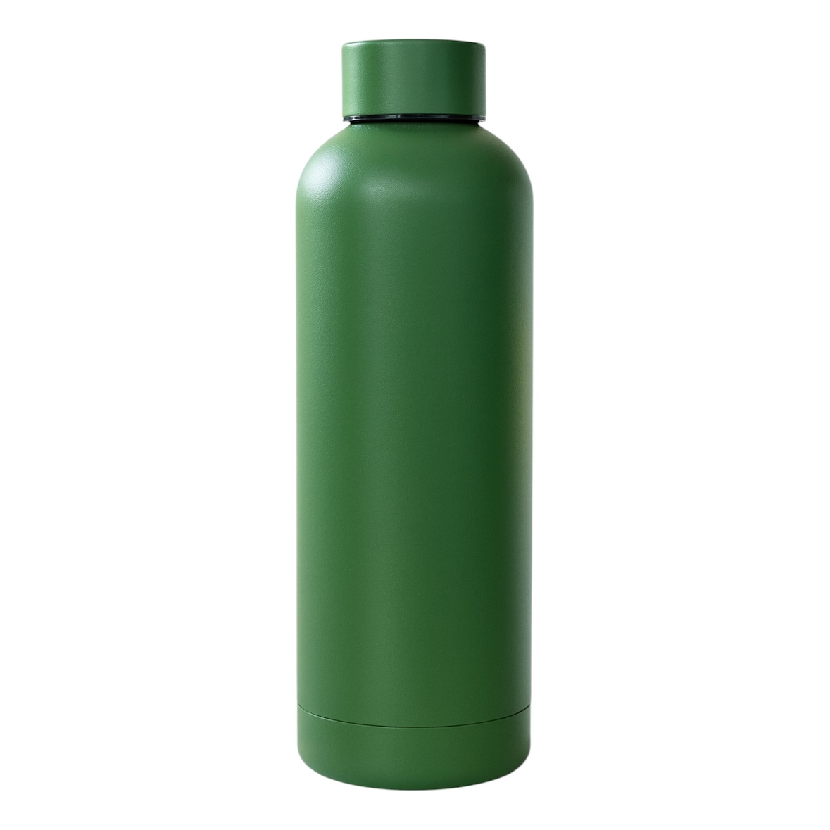 Drinkfles -Thermosfles 500 ml - Bosgroen – Dubbelwandig RVS – 12 uur warm / 24 uur koud – Lekvrij en BPA-vrij