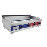 thumbnail of Gasfrit – Chapa a gás em aço inoxidável com cromo duro, industrial para restaurante, 1150 x 575 x 365 mm, 12 kW