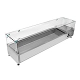 thumbnail of Saladette Réfrigérée à Poser Vitrée - 8 x GN 1/3 - Dynasteel