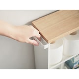 thumbnail of Yamazaki Home Badregal Badwagen Regal Metall Ablage weiß modern mit Rollen Tower 04306