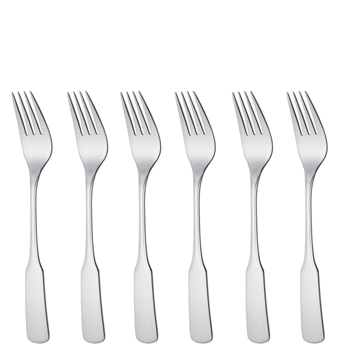 GRÄWE Tafelgabeln 6 Stück, Edelstahl 18/10, Serie Spaten