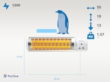 thumbnail of PURLINE Estufa de cuarzo para baño HEATY B1200
