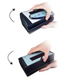 thumbnail of Grote inox weegschaal tot 300 kg en 500x400 mm met kolom. Roestvrijstalen weegschaal voor zakken, dozen, pakketten en dieren.