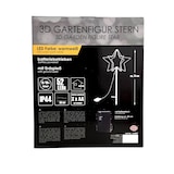 thumbnail of LED 3D Weihnachtsstern Weihnachtsbeleuchtung Außen Batterie warmweiß